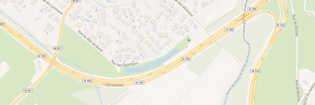 Plan du 37 Rue des Églantiers à Juvignac