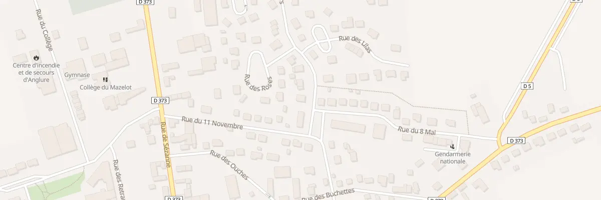 Plan du 1 Rue des Fleurs à Anglure