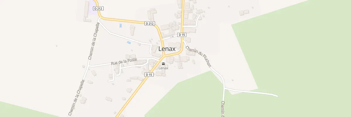 Plan du 23 Pl de l’Église à Lenax