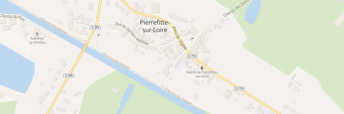 Plan du 8 Rue du Canal à Pierrefitte-sur-Loire