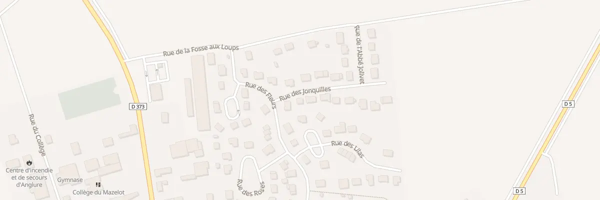 Plan du 4 Rue des Jonquilles à Anglure