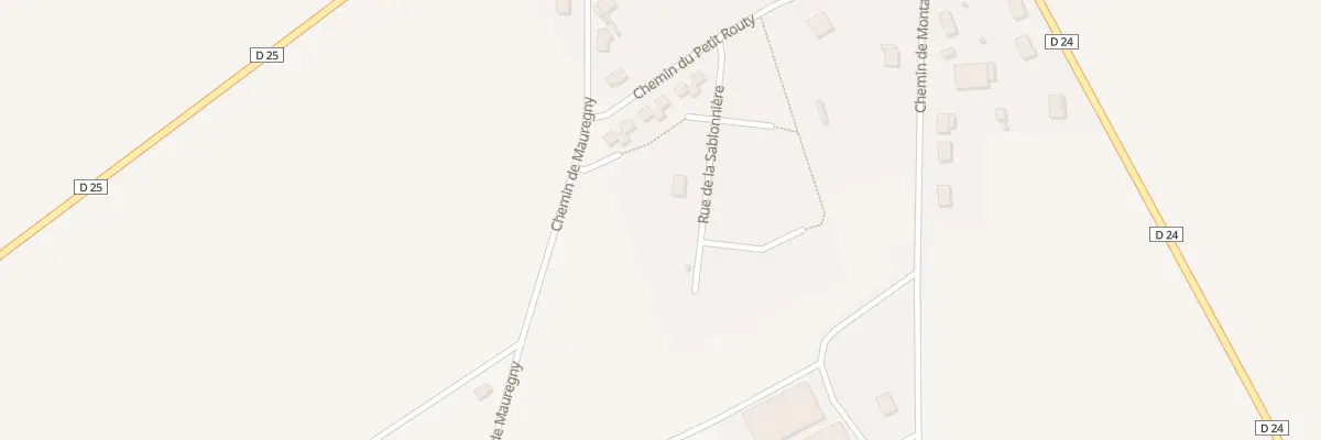 Plan du 5 Rue de la Sablonniere à Marchais
