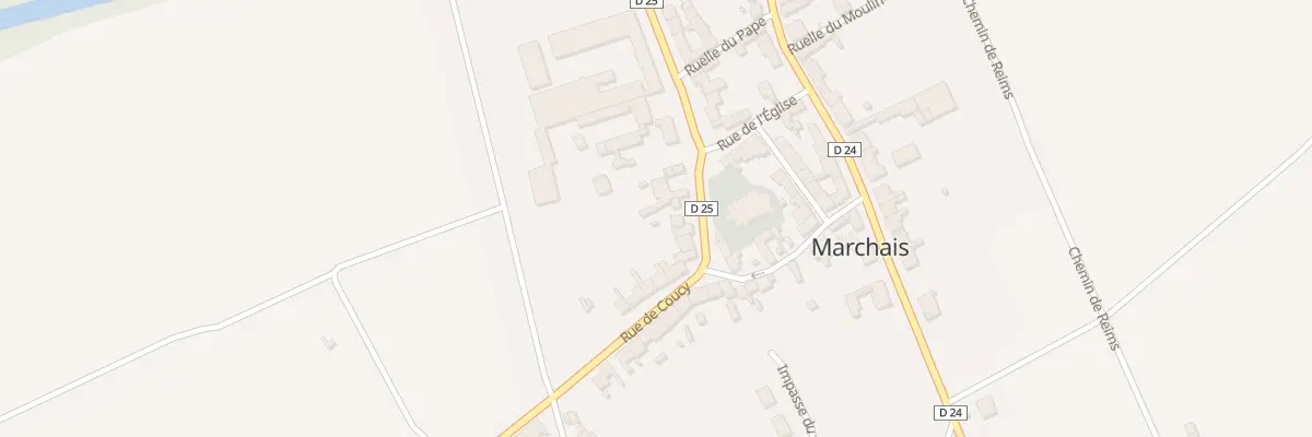 Plan du 4 Rue de Coucy à Marchais