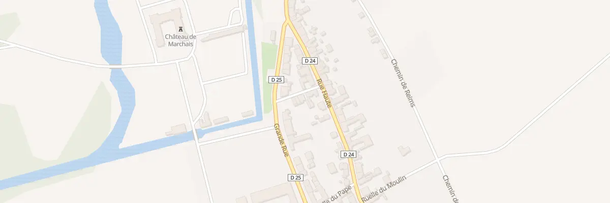 Plan du 4 Rle des Canonniers à Marchais