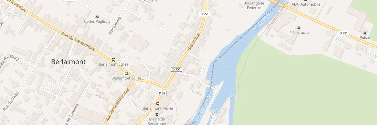 Plan du 22 Gr Gd Rue à Berlaimont
