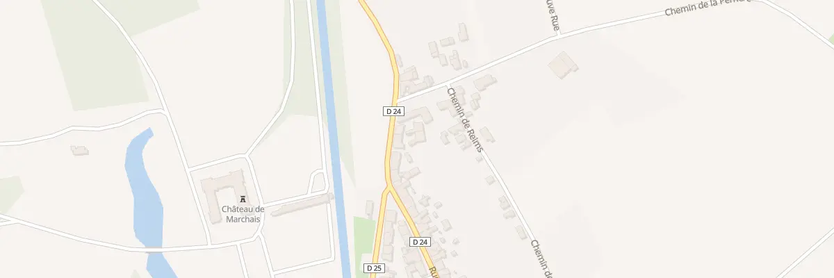 Plan du 43 Gr Grande Rue à Marchais