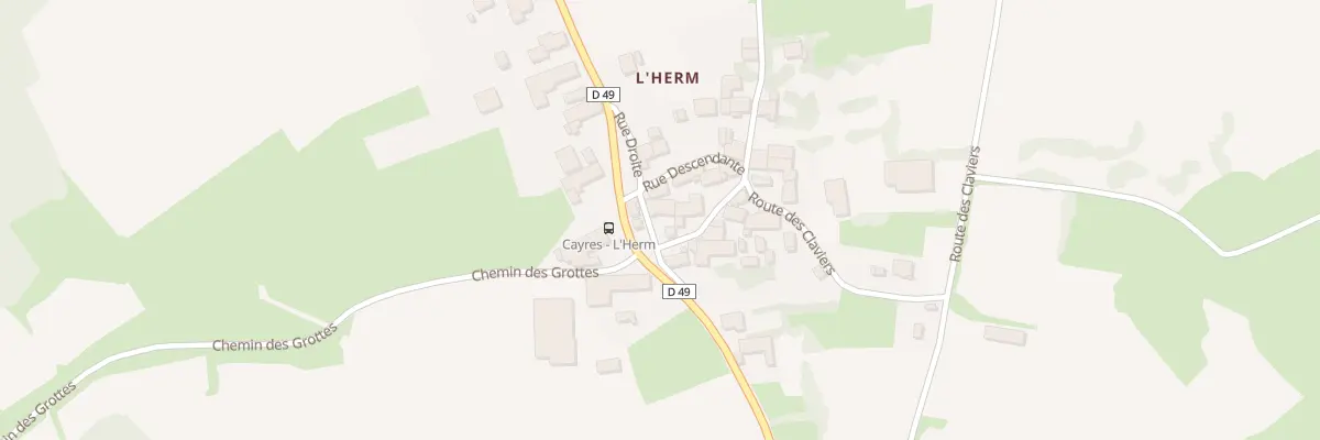 Plan du 1 Rue du Pi à Cayres