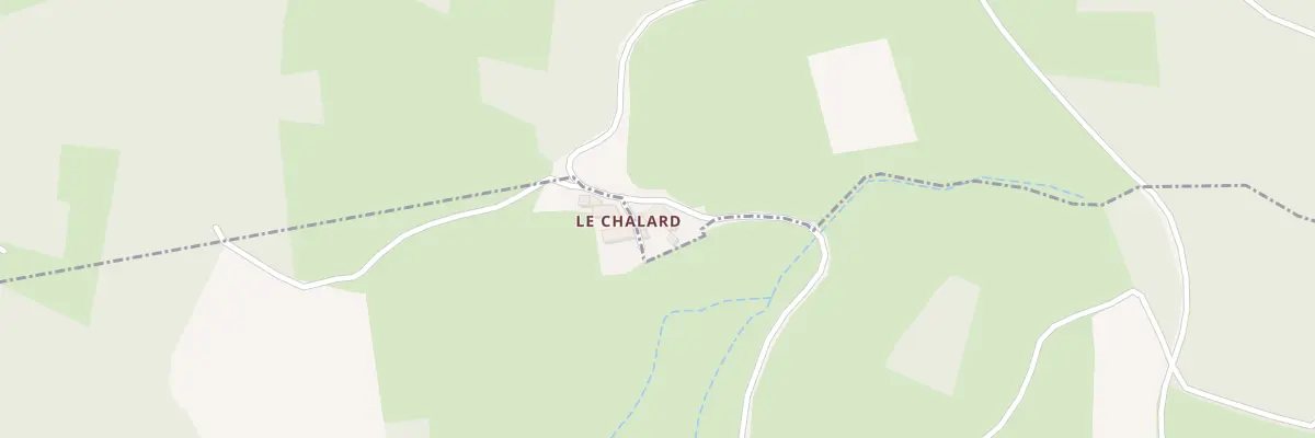 Plan du 5160 Le Chalard à Baffie