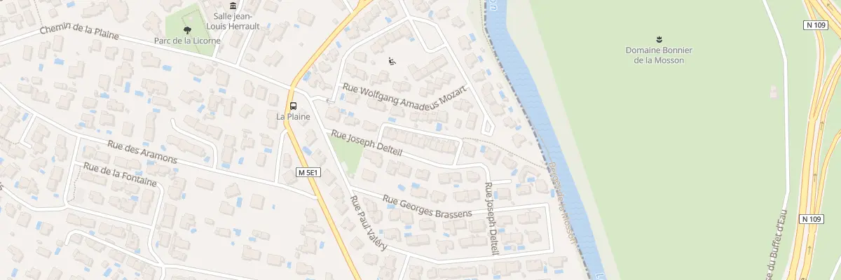 Plan du 7 Rue Joseph Delteil à Juvignac