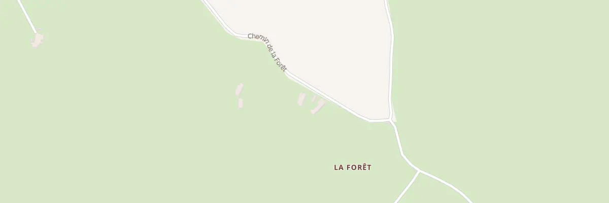 Plan du 5430 La Foret au Donjon