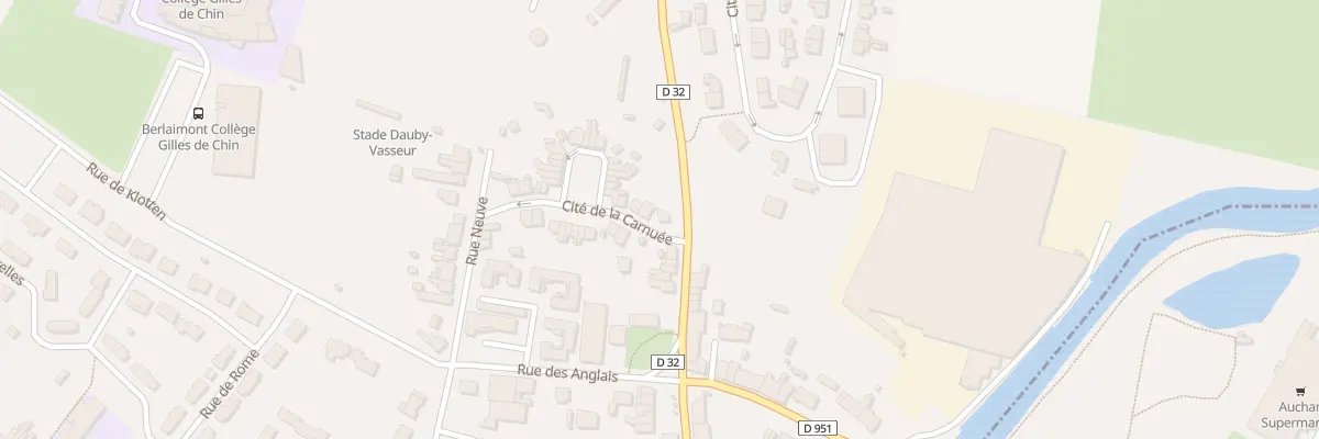 Plan du 20 Cité de la Carnuée à Berlaimont