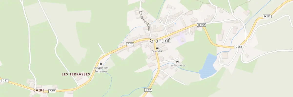 Plan du 5287 Le Bourg à Grandrif