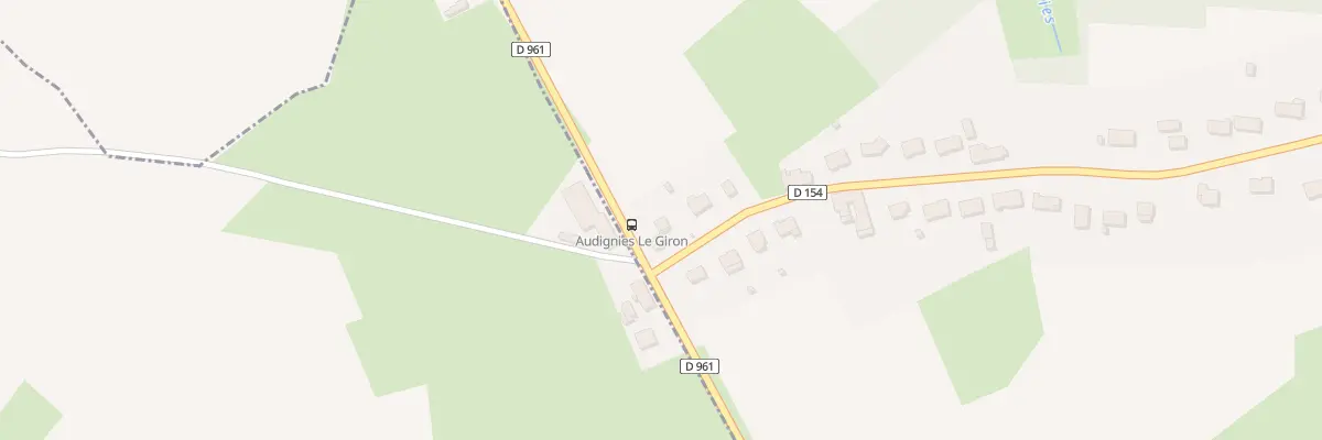 Plan du 1725 Rte d’Avesnes à Audignies