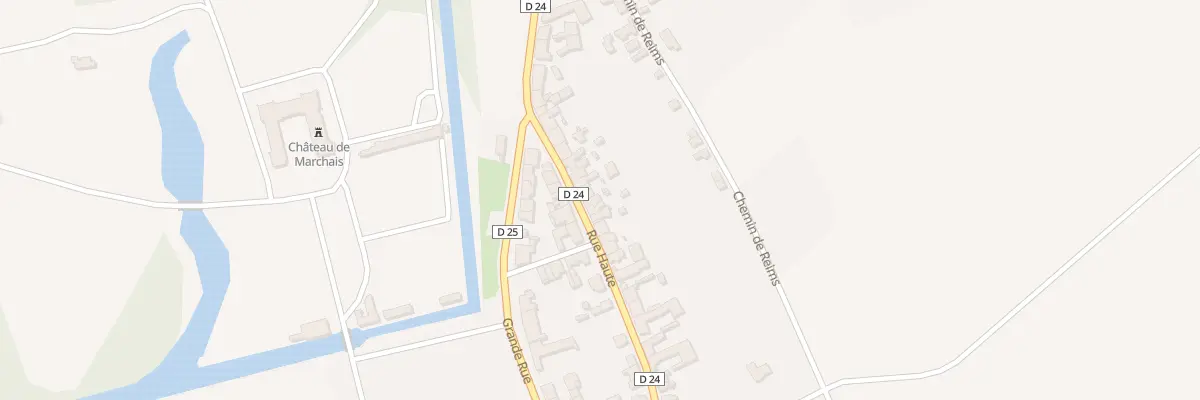 Plan du 36 Rue Haute à Marchais