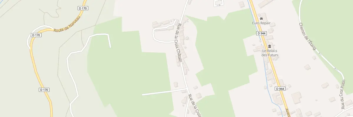 Plan du 6 Rue de la Croix Châtain à Lormes