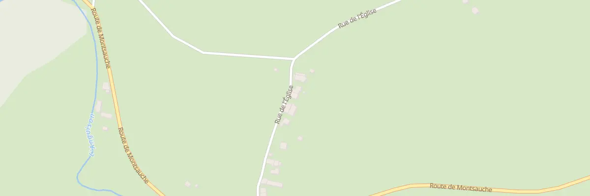 Plan du 15 Rue de l’Eglise à Vauclaix