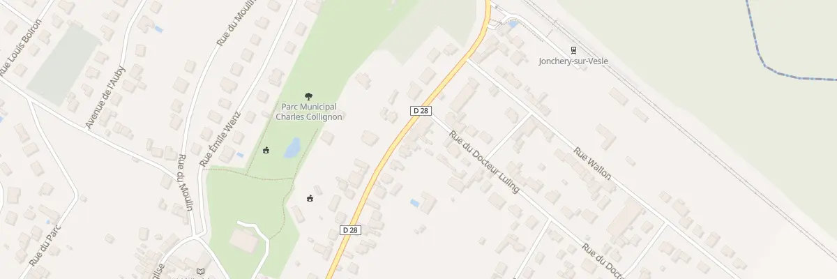 Plan du 38 Rue de la Gare à Jonchery-sur-Vesle