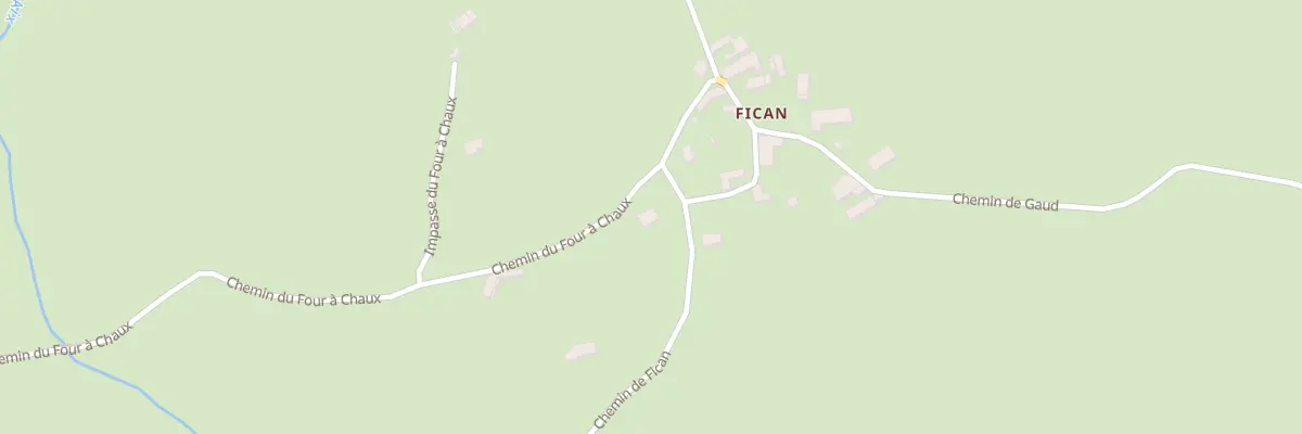 Plan du 5 Che du Four a Chaux à Saint-Romain-d’Urfé