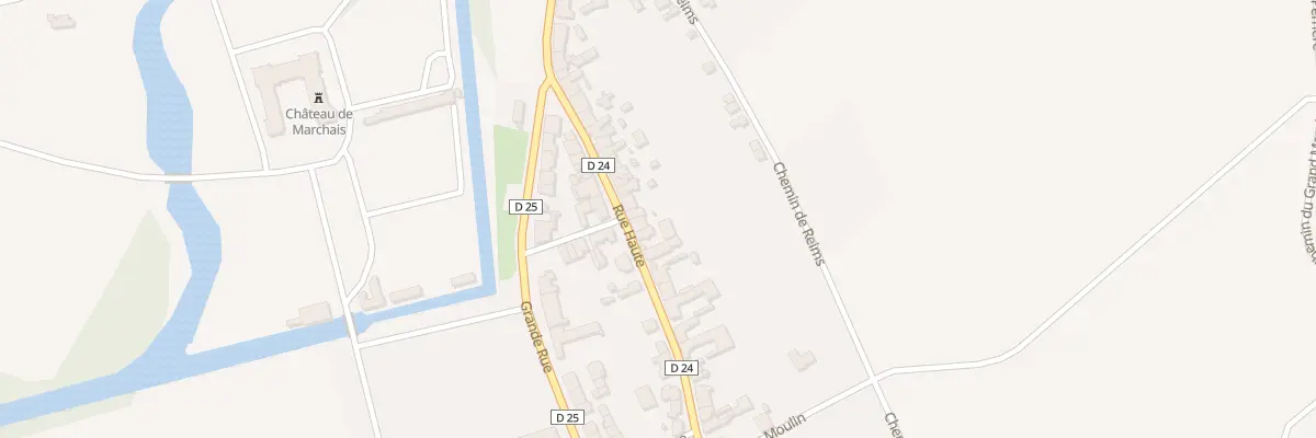Plan du 26 Rue Haute à Marchais
