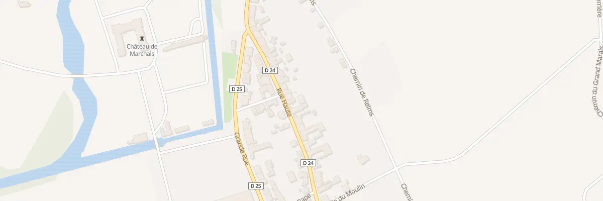 Plan du 24 Rue Haute à Marchais