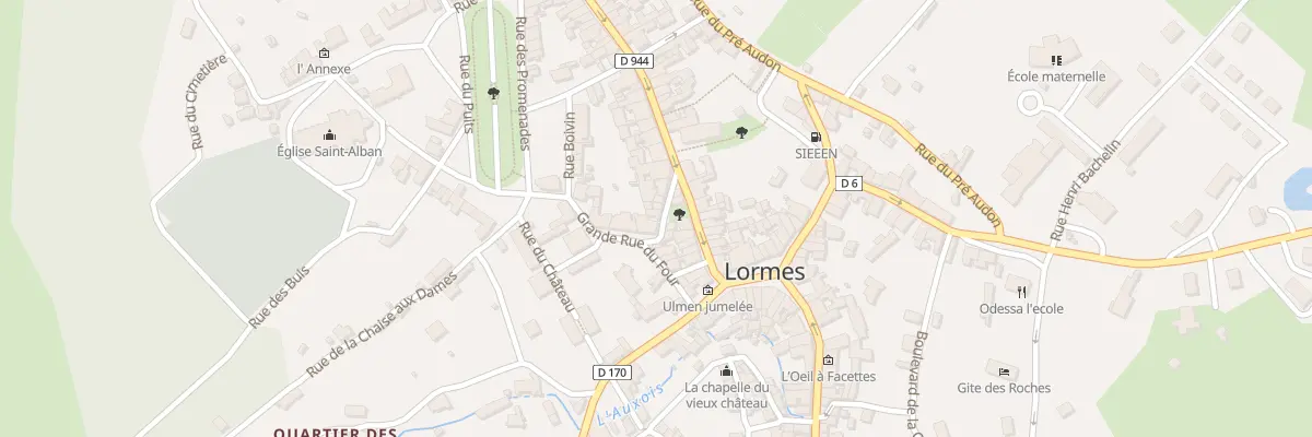 Plan du 12 Ptr Petite Rue du Four à Lormes