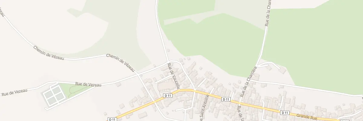 Plan du 12 Rue des Vieilles Fontaines à Vermenton