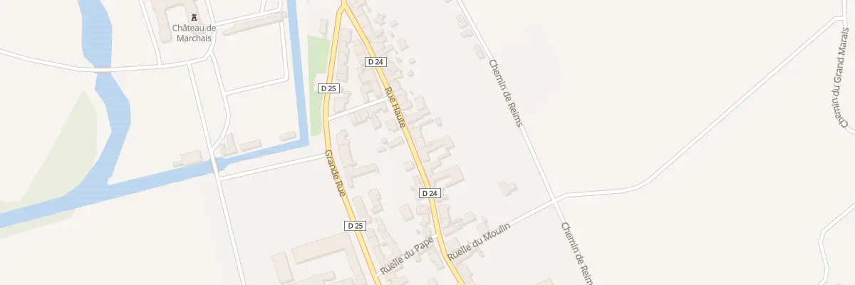 Plan du 18 Rue Haute à Marchais