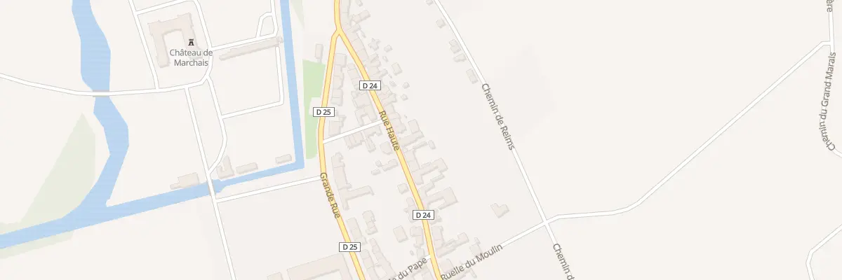 Plan du 22 Rue Haute à Marchais