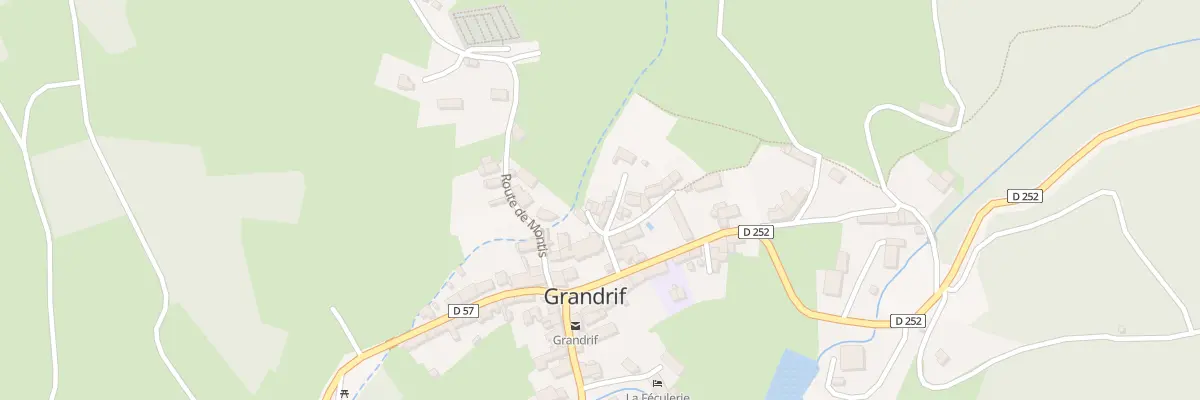 Plan du 5087 Le Bourg à Grandrif