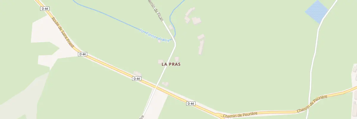 Plan du 94 Che de Fican à Saint-Romain-d’Urfé