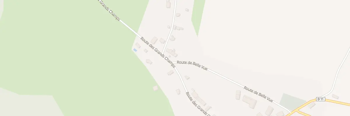 Plan du 2 La Velle à Blismes