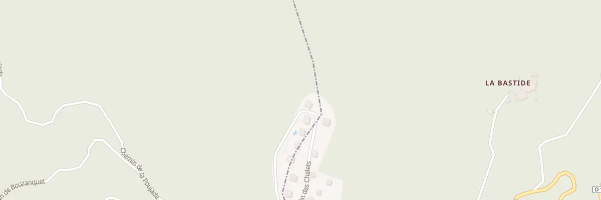 Plan du 5100 Les Mejaries à Lasalle
