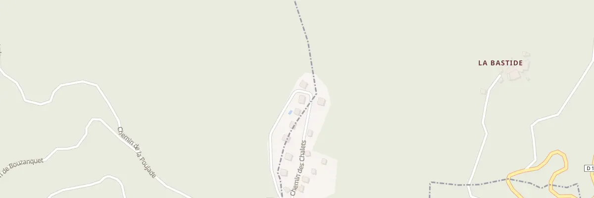 Plan du 5099 Les Mejaries à Lasalle