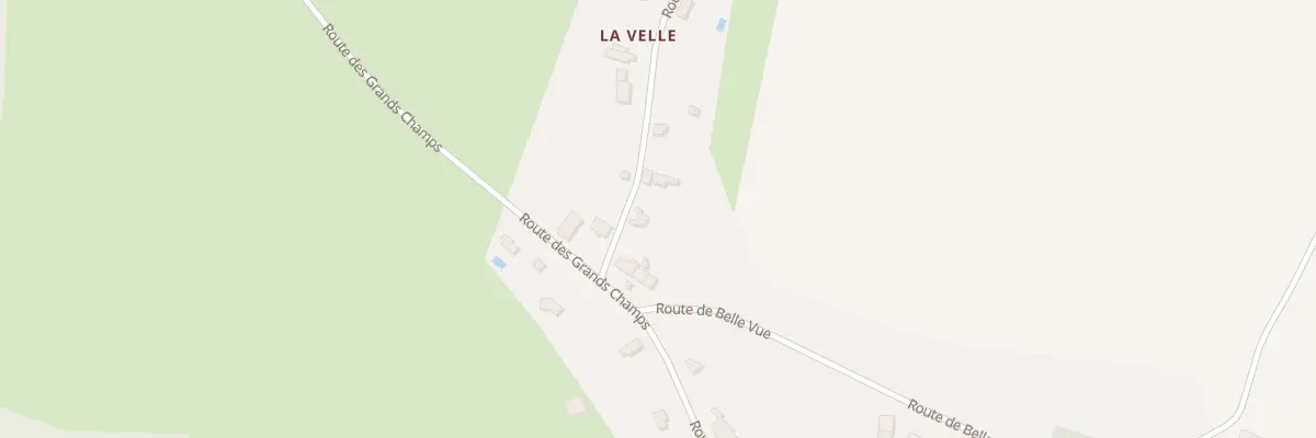 Plan du 54 Rte de la Velle à Blismes