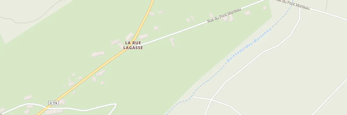 Plan du 2 Rue du Pont Marteau à Englancourt