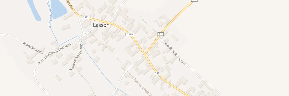 Plan du 51 Gr Grande Rue à Lasson