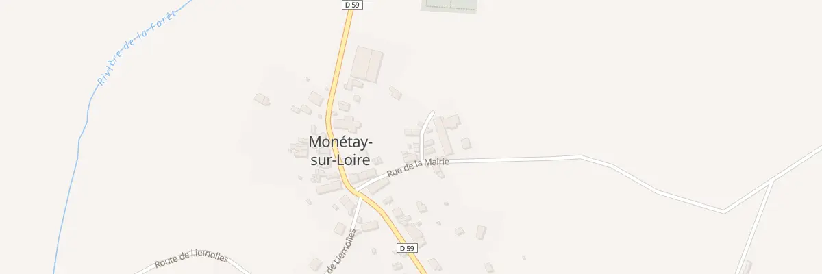 Plan du 5111 Le Bourg à Monétay-sur-Loire
