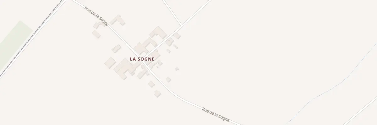 Plan du 20 Rue de la Sogne à Percey
