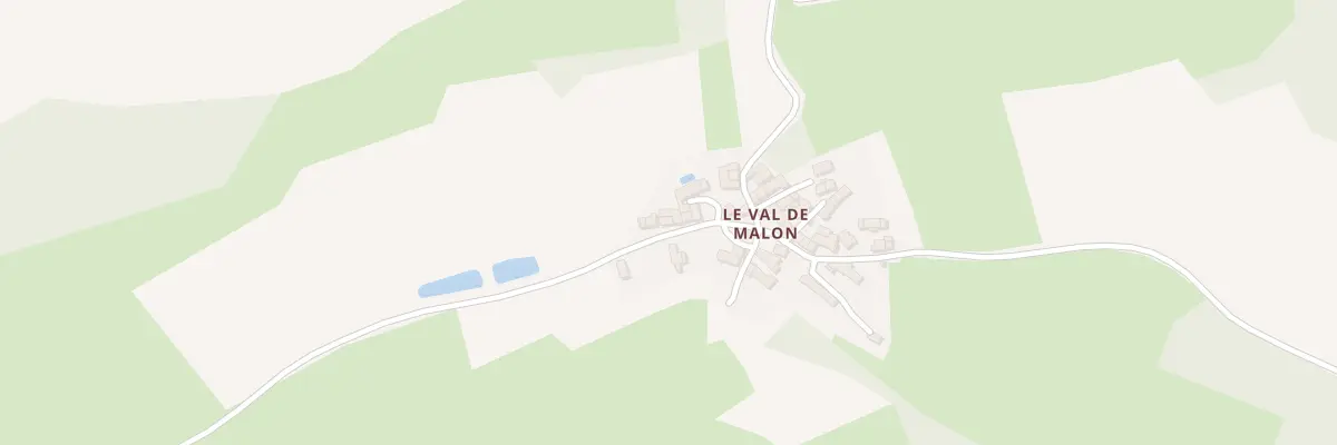 Plan du 20 Rue du Val de Malon à Joux-la-Ville