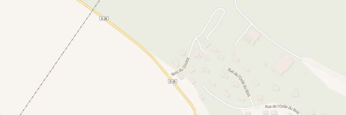 Plan du 8 Bois du Goulot à Prouilly