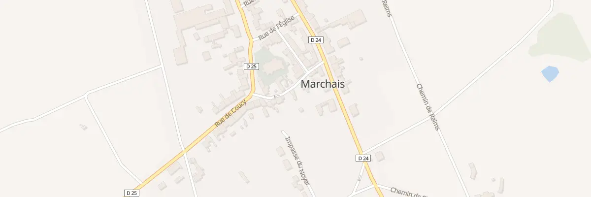 Plan du 8 Rle du Cul de Sac à Marchais