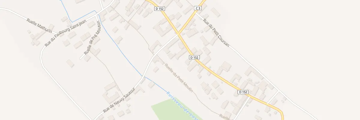 Plan du 34 Gr Grande Rue à Lasson
