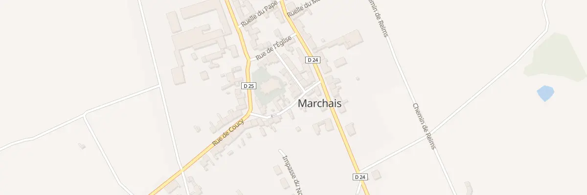 Plan du 1 Rle Saint Eloi à Marchais