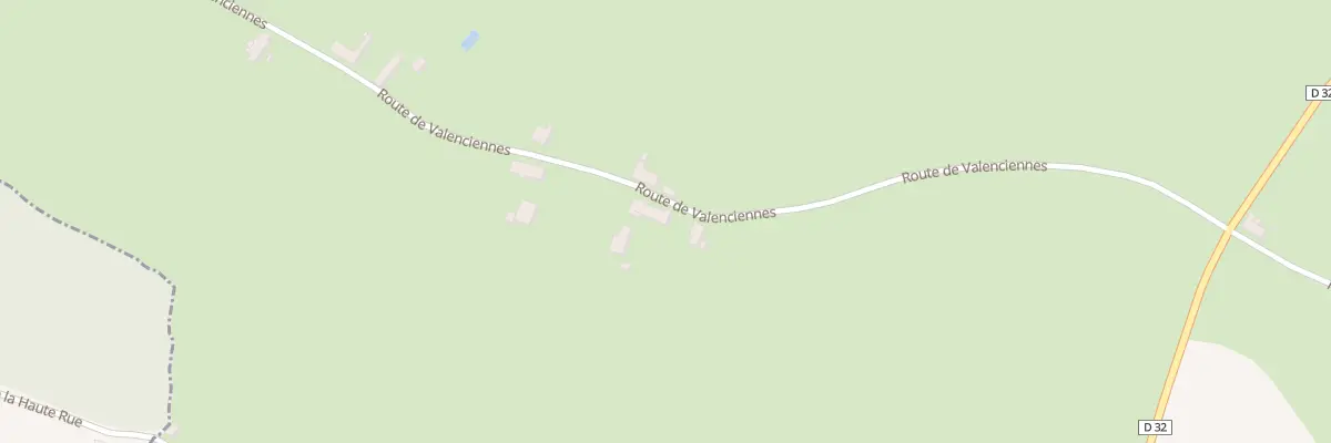 Plan du 9 Rte de Valenciennes à Pont-sur-Sambre