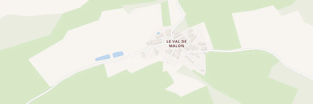 Plan du 5 Rue du Val de Malon à Joux-la-Ville