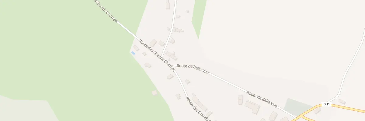 Plan du 284 Rte des Grands Champs à Blismes