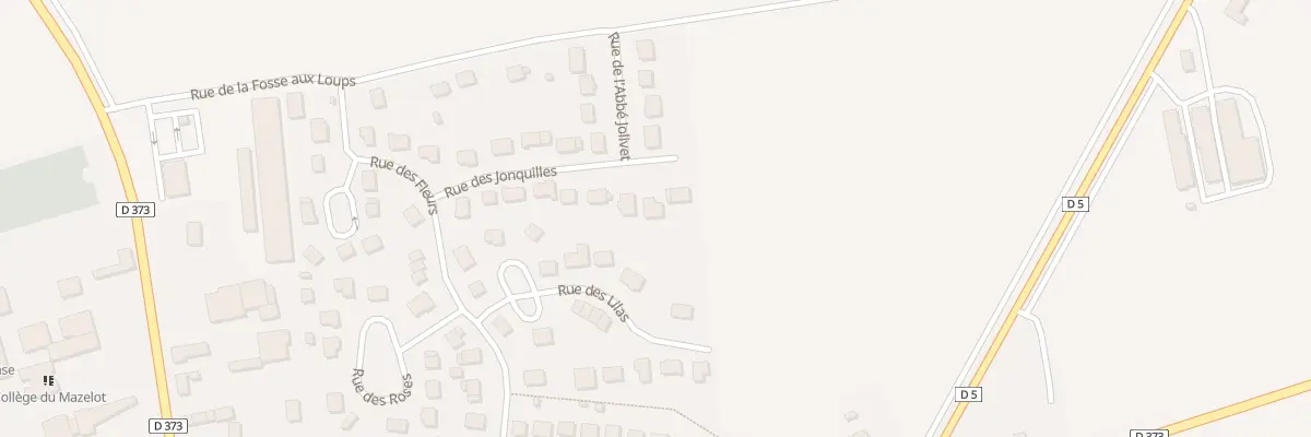 Plan du 16 Rue des Jonquilles à Anglure