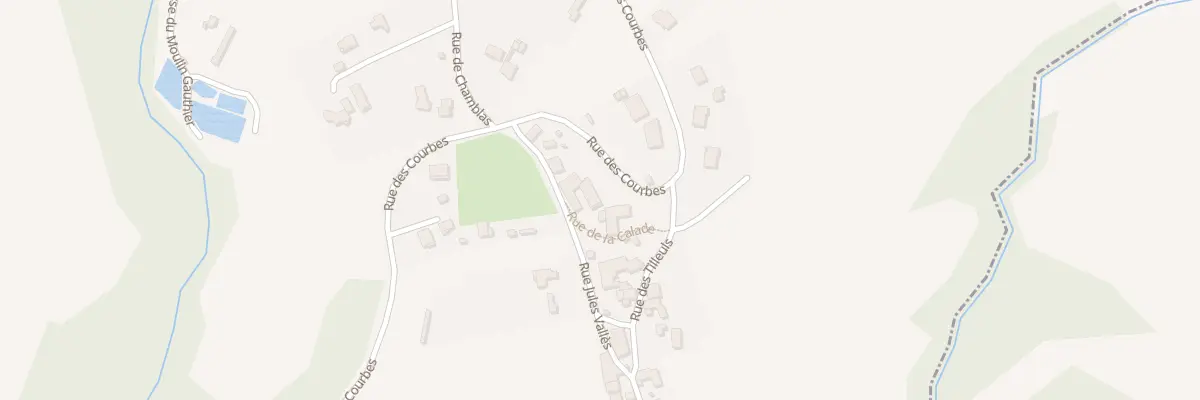 Plan du 3 Rue de la Calade à Charraix