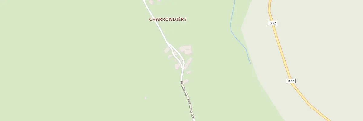 Plan du 3196 Rte de Charrondiere à Saint-Bonnet-des-Quarts