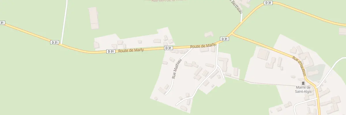 Plan du 2 Rue Mathieu à Saint-Algis